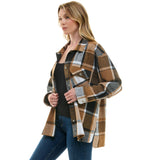 BOYFRIEND OVERSIZED SOFT FLANNEL SHACKET