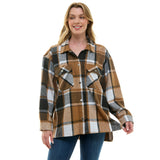 BOYFRIEND OVERSIZED SOFT FLANNEL SHACKET