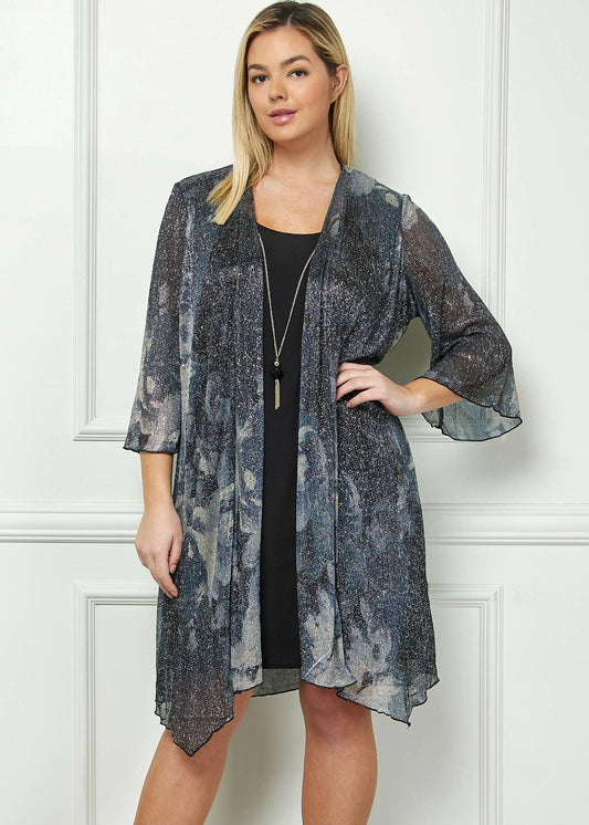 The Kristen Cardigan and mini dress