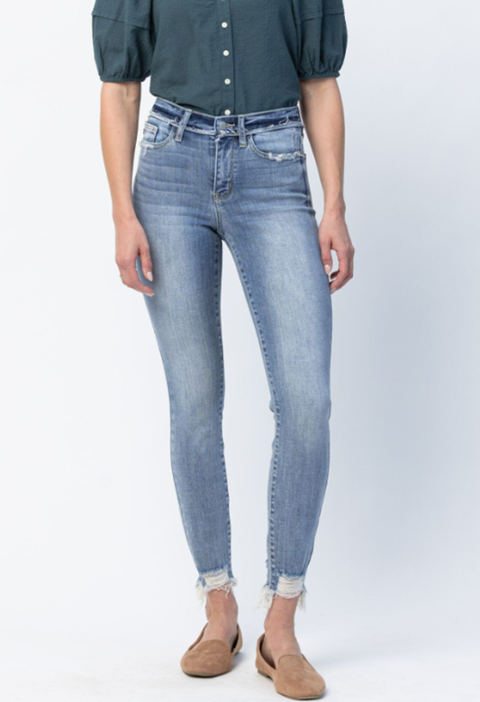 Judy Blue Distressed Skinny Jean