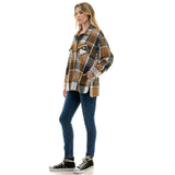 BOYFRIEND OVERSIZED SOFT FLANNEL SHACKET