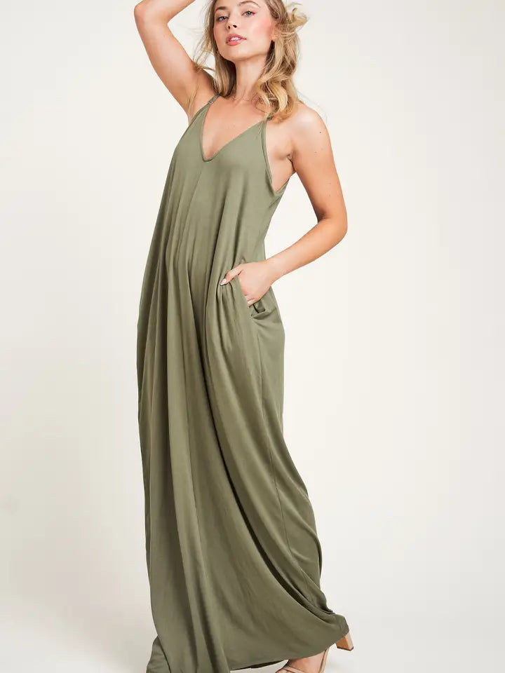 KANDRA MAXI DRESS WITH POCKET