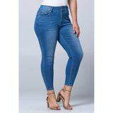 Plus Size Tummy Tuck Butt Lift Skinny Jeans