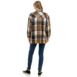 BOYFRIEND OVERSIZED SOFT FLANNEL SHACKET