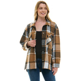 BOYFRIEND OVERSIZED SOFT FLANNEL SHACKET